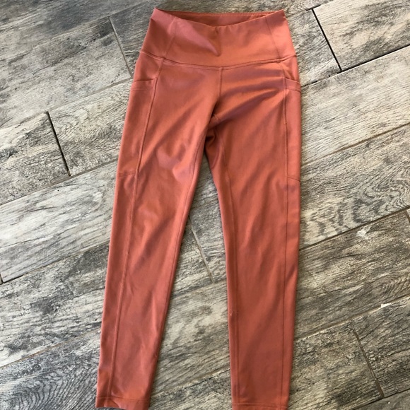 Zella Salmon/Rose/Pink leggings size XS, great condition - Picture 3 of 5